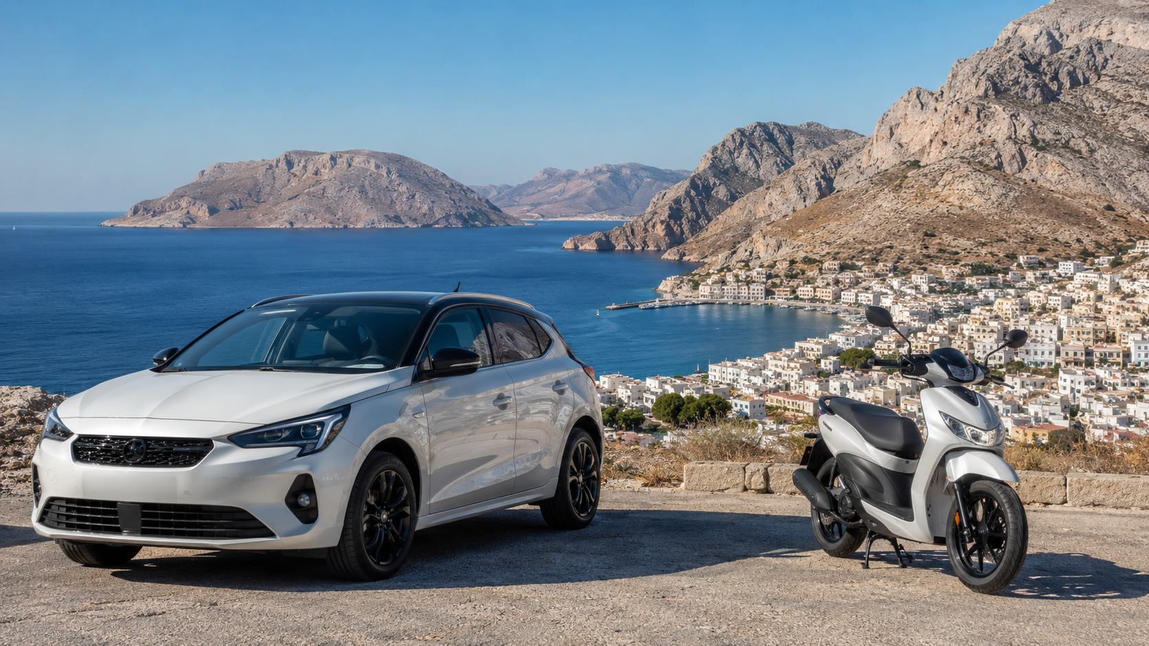 Kalymnos car and scooter rental